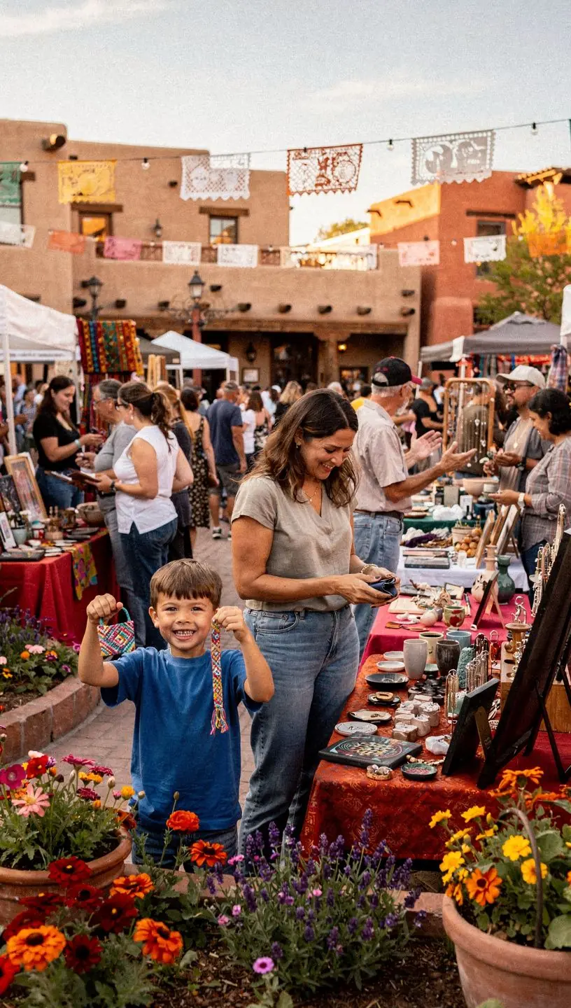 Ремесленник, создающий традиционное искусство в мастерской под открытым небом.