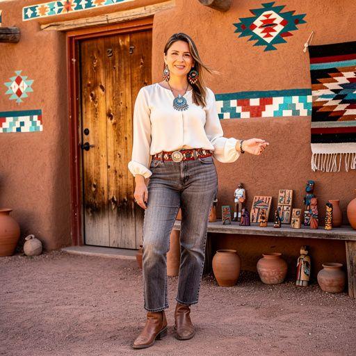 Снимок местного ремесленника, создающего традиционные изделия из глины.