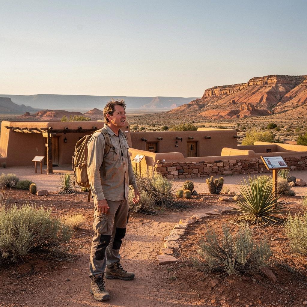 Древние наскальные рисунки, изображающие жизнь на территории племени.